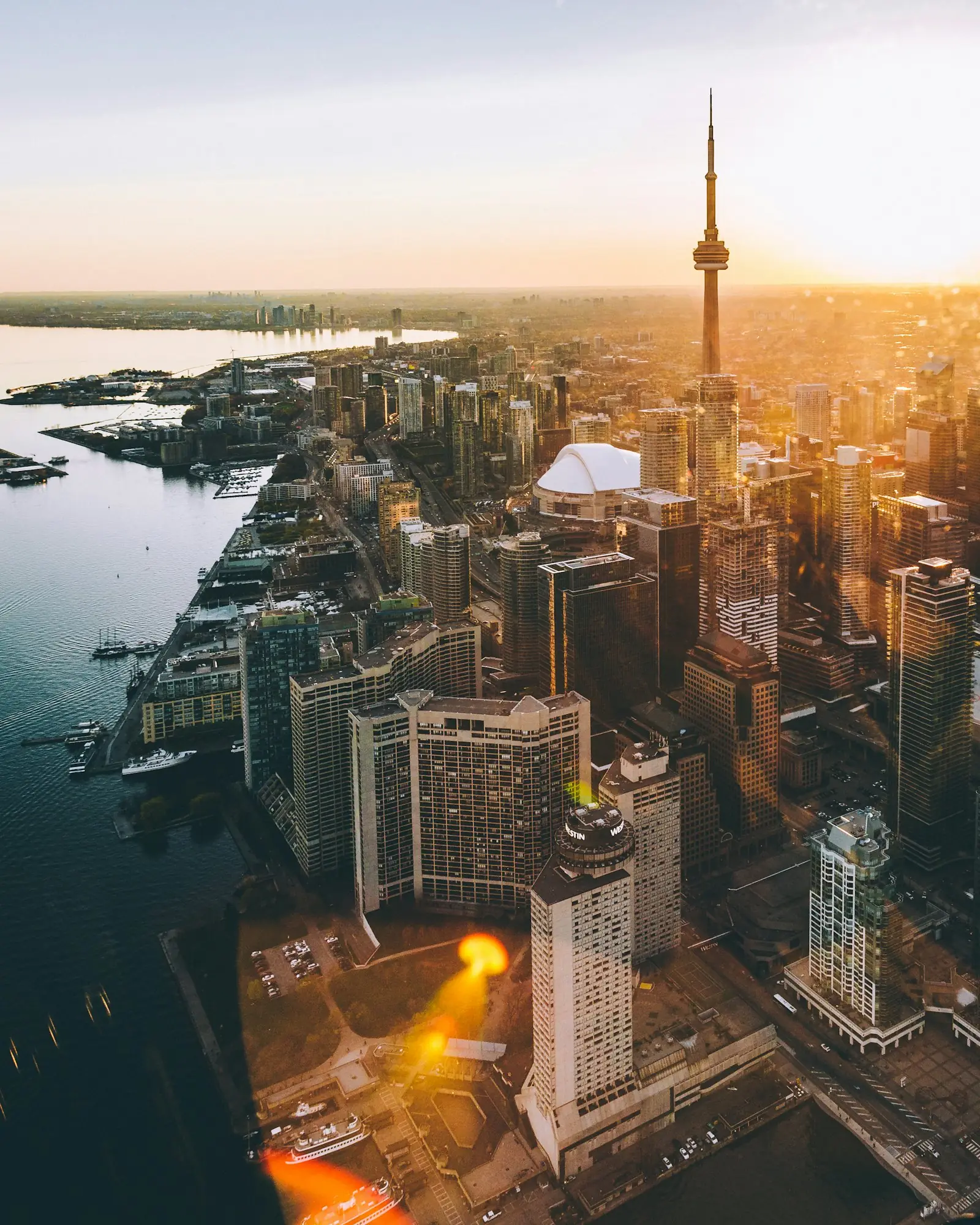 City skyline in Ontario